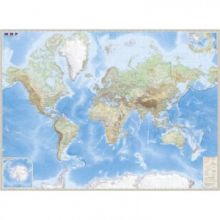 Карта Мир. Обзорная. 1:15М лам., шт ОСН1223990