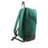Рюкзак молодежный №1 School зеленый/коричневый, кож.зам