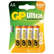 Батарейки GP Ultra AA/LR6/15AU алкалин. бл/4 GP15AU-2CR4