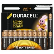 Батарейки DURACELL АА/LR6-18BL BASIC бл/18