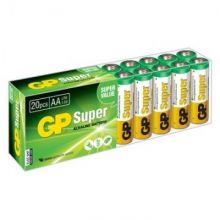 Батарейки GP Super AА, 20 шт/уп. GP15A-LR6