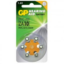 Батарейки для слух. аппаратов GP ZA10-D6, 6 шт/уп