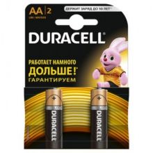 Батарейки DURACELL АА/LR6-2BL BASIC бл/2