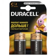 Батарейки DURACELL C/LR14-2BL BASIC бл/2