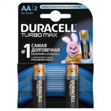 Батарейки DURACELL АА/LR6-2BL TURBO Max бл/2