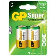 Батарейки GP Super C/LR14/14A алкалин. бл/2