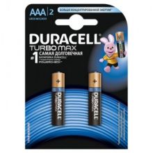 Батарейки DURACELL ААA/LR03-2BL TURBO Max бл/2