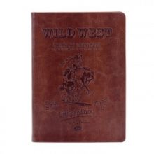 Ежедневник недатированный InFolio, Wild west, 120x170мм, 320стр. AZ092/brow
