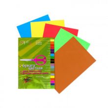 Набор цветной бумаги 20цв,20л,А4,металл+флюор,набор№1,11-420-36