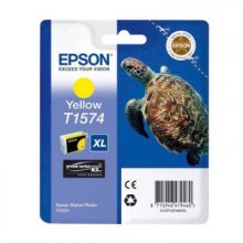 Картридж струйный Epson T1574 C13T15744010 жел. для St Ph R3000