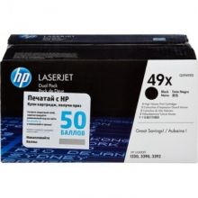 Картридж лазерный HP 49X Q5949XD чер. пов.емк. для LJ 1320 (2 шт.)