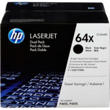 Картридж лазерный HP 64X CC364XD чер.пов.емк. для LJ P4015/P4515 (2 шт.)