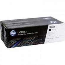 Картридж лазерный HP 312X CF380XD чер.пов.емк. для LJ M476 (2шт.)