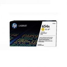 Картридж лазерный HP 654A CF332A жел. для LJ Enterprise M651