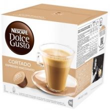 Капсулы для кофемашин NESCAFE DOLCE GUSTO эспрессо с молоком 16x200г.