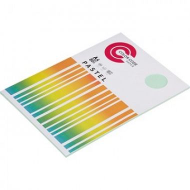 Бумага цветная ColorCode (зеленая пастель), 80гр, А4, 50 листов