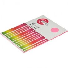Бумага цветная ColorCode (малиновый неон), 75гр, А4, 50 листов
