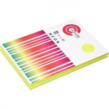 Бумага цветная ColorCode (желтый неон), 75г, А4, 250 листов