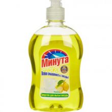 Средство для мытья посуды МИНУТА Лимон 500мл