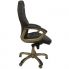Кресло BN_U_Руководителя EChair CS-630Е кожа черная, пластик