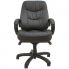 Кресло BN_U_Руководителя EChair CS-620Е к/з черный, пластик