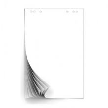 Бумага для флипчартов Блок бумаги для флипчартов белый 67,5х98 50 лист. 80гр.