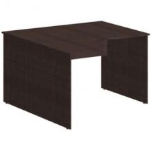 Мебель SL Simple Стол эргоном. SE-1400L левый легно дарк(темный)