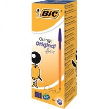 Ручка шариковая BIC Orange 20шт/уп синий 0,35мм Франция