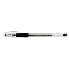 Ручка гелевая CROWN HJR-500R 0,5мм. рез. манж. черный