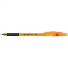 Ручка шариковая BIC Orange grip fine 811925 рез.манжет черный 0.35мм