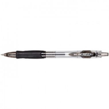 Ручка гелевая G-987 черный,автомат.0,5мм,резин.манжета