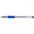 Ручка гелевая F15-G3B 0,5мм с резин.манжеткой синий ст.
