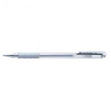 Ручка гелевая Pentel Hybrid Roller K118-Z, серебро, 0,4мм