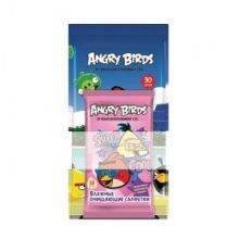 Салфетки Angry Birds влажные универсальные 30 штук в упаковке