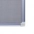 Доска для информации комбинированная магнит-текстиль 60х90 белый BI-OFFICE