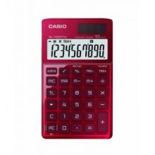 Калькулятор CASIO бухг. SL-1000TW-RD-S-EH 10 разряд., красный