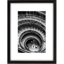 Постер Винтовая лестница 40х50 см черный 418