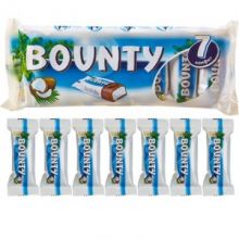 Шоколадный батончик Bounty мультипак 7шт. 192,5г