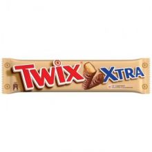 Шоколадный батончик Twix extra 82г