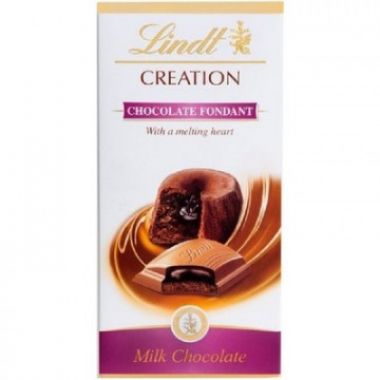 Шоколад Lindt Creation шоколадный фондан 100г
