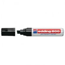 Маркер перманентный EDDING E-800/1 черный 4-12мм скошенный наконеч.