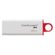Флеш-память Kingston DataTraveler G4 32GB USB 3.0(DTIG4/32GB)красный