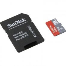Карта памяти SanDisk Ultra microSDHC 8GB Class 10 +адаптер 48MB/s