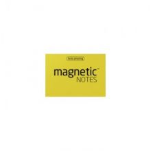 Блок-кубик магнитный Magnetic Notes 70 х 50 мм жёлтый 100л
