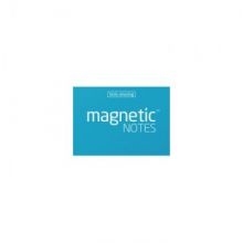 Блок-кубик магнитный Magnetic Notes 70 х 50 мм голубой 100л