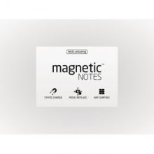 Блок-кубик магнитный Magnetic Notes 100 х 70 мм белый 100л