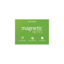 Блок-кубик магнитный Magnetic Notes 100 х 70 мм зеленый 100л