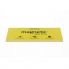 Блок-кубик магнитный Magnetic Notes 200 х 100 мм желтый 100л