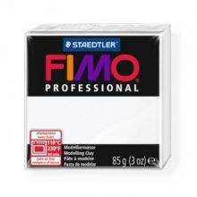 Глина полимерная белая,85гр,запек в печке,FIMO,professional,8004-0