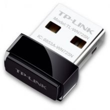 Адаптер беспроводной TP-LINK TL-WN725N (wf,2,4ГГц,150Мбит/с,USB2.0,micro)